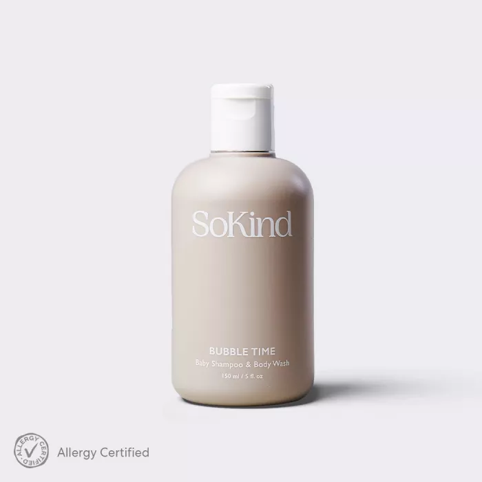 Sampon si gel de spalat pentru copii - 150 ml - Bubble Time - SoKind