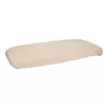 Cearsaf cu elastic pentru patut - Pure Beige - Little Dutch