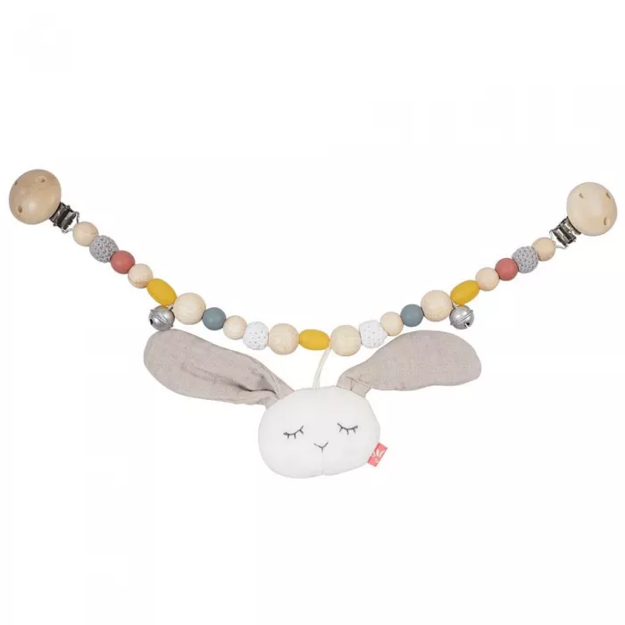 Jucarie pentru carucior - Rabbit Boy - KIKADU TRULY ORGANIC