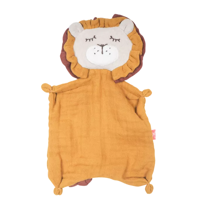 Doudou comforter din bumbac organic - leu - KIKADU TRULY ORGANIC