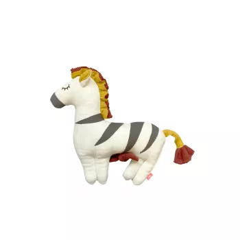 Jucarie muzicala din bumbac organic - Zebra - Kikadu Truly Organic Jucarie muzicala din bumbac organic - Zebra - Kikadu Truly Organic